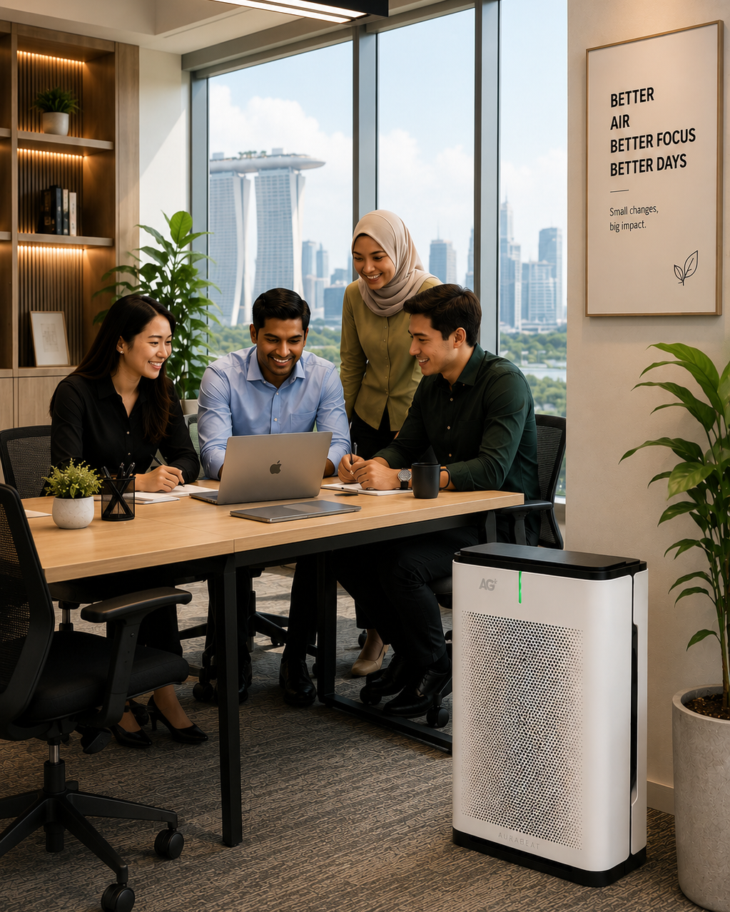 Aurabeat AG+ Pro Silver Ion Air Purifier