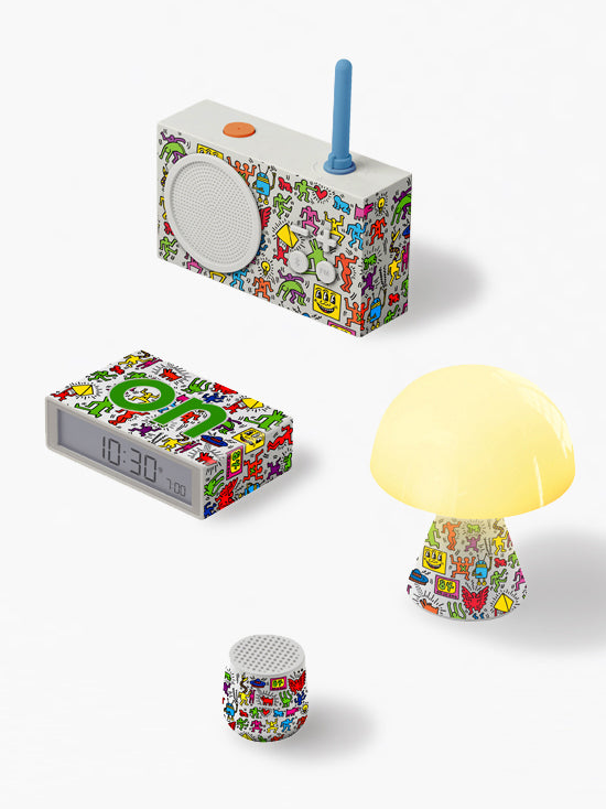 Lexon x Keith Haring Gift Set-Happy
