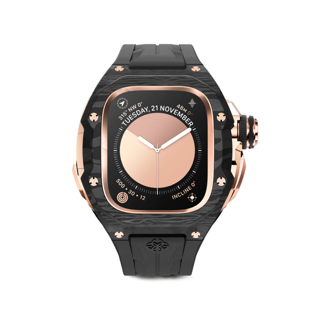 Golden Concept Apple Watch Case (49mm) - RSCIII49 - Rose Gold Carbon