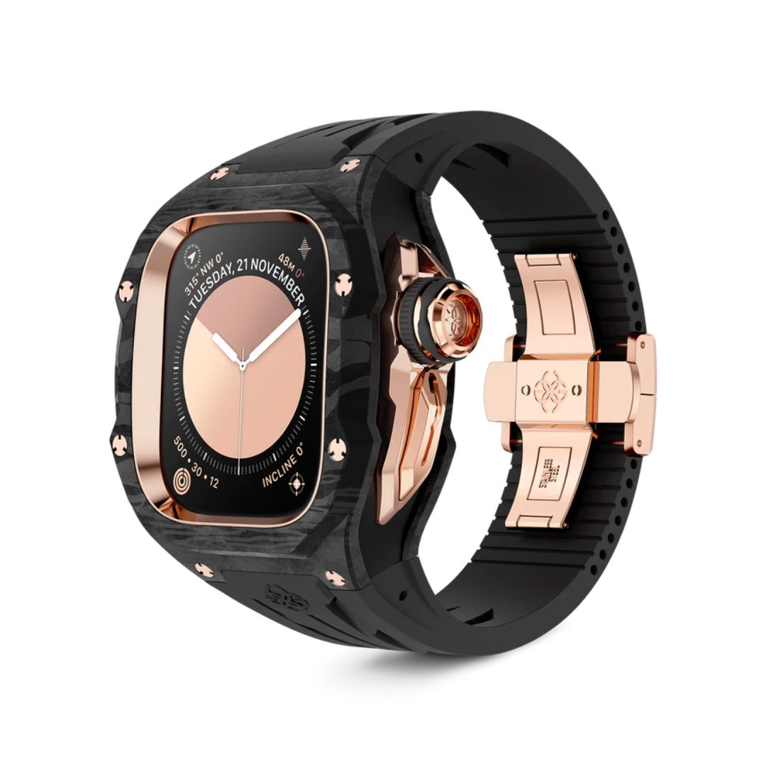 Golden Concept Apple Watch Case (49mm) - RSCIII49 - Rose Gold Carbon