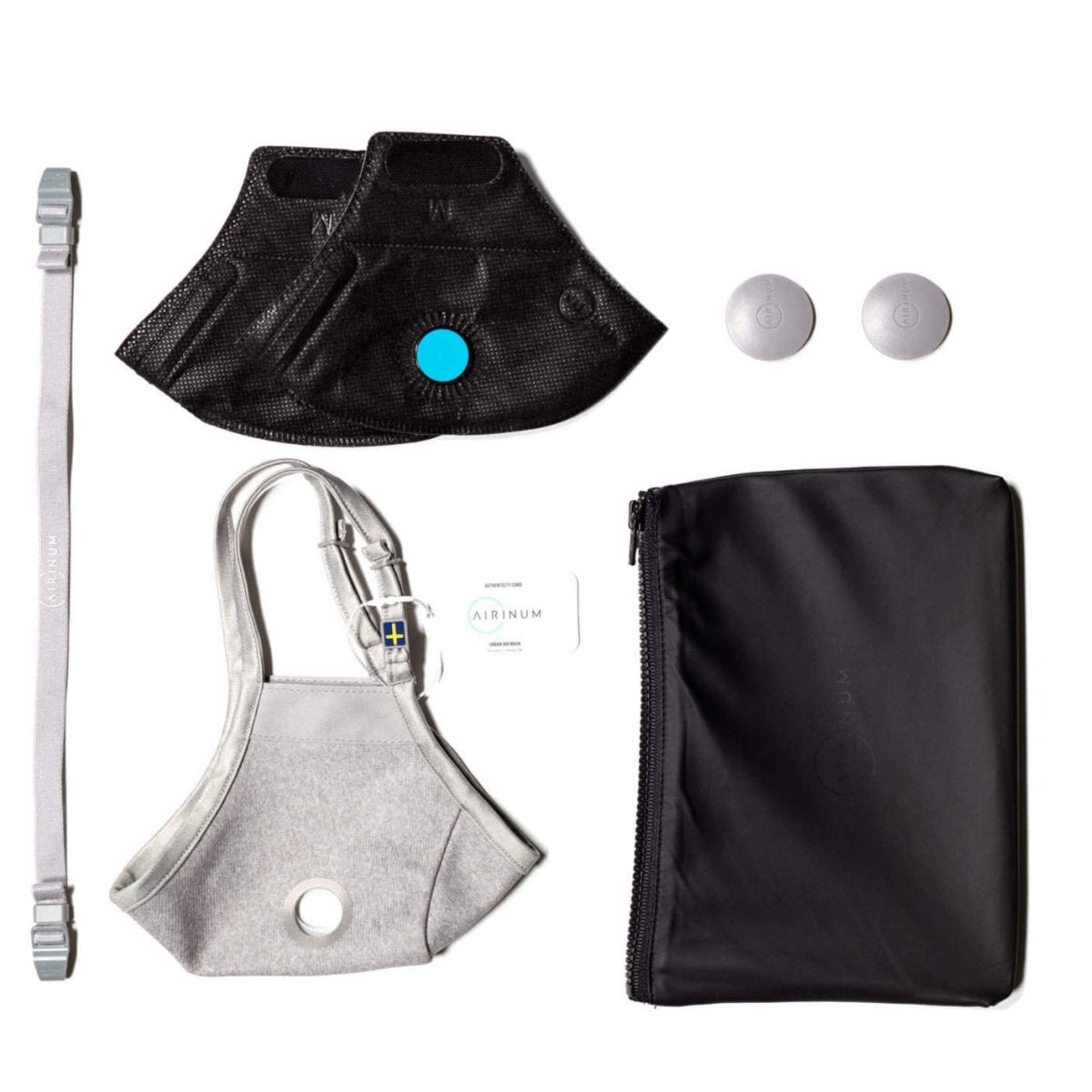 Airinum Urban Air Mask 2.0 (Grey) - Ante ShopAirinumMaskAIR - UM - 112 - GY - XS