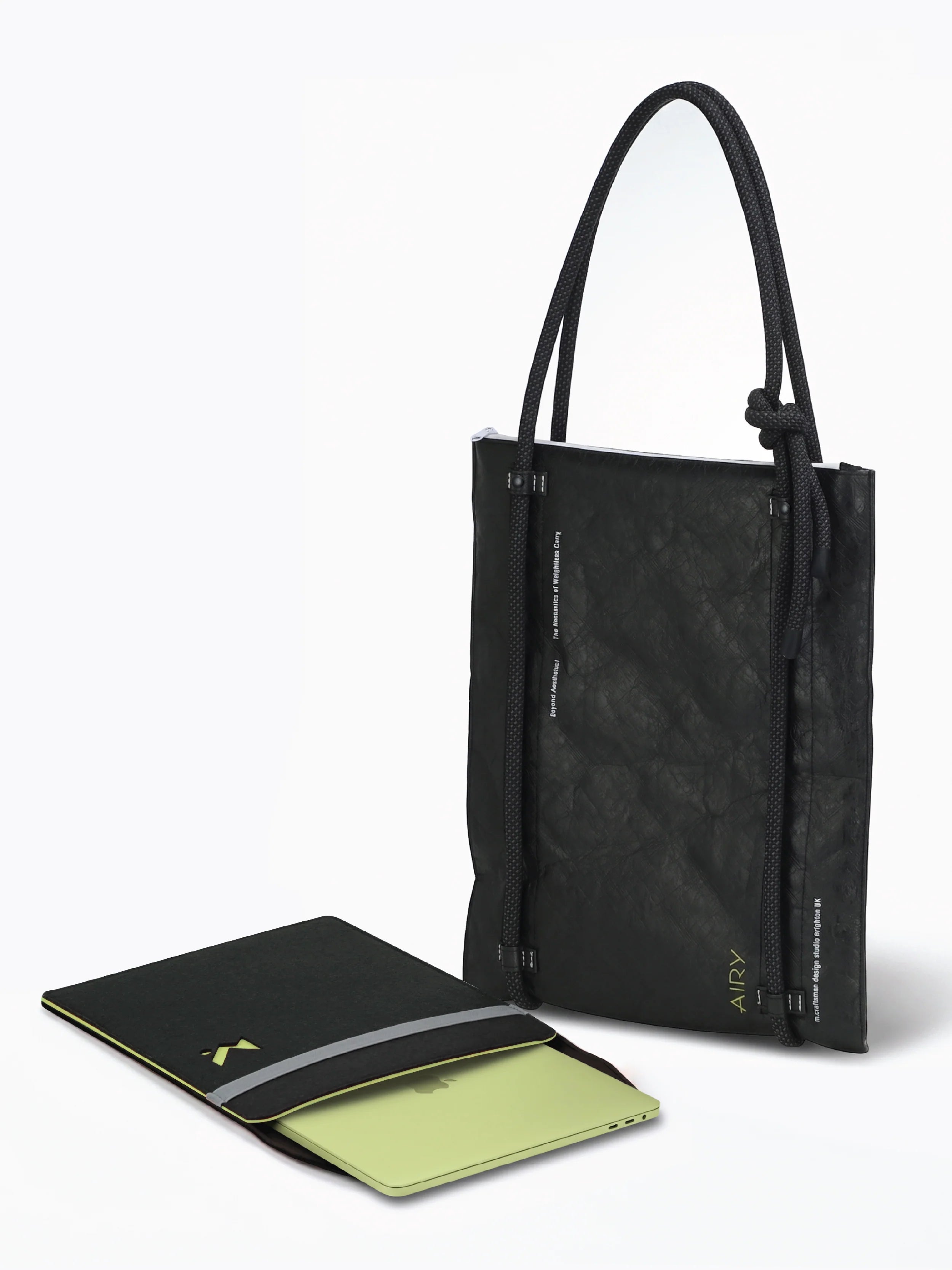 M. Craftsman Airy Sleeves & Tote Set for Macbook