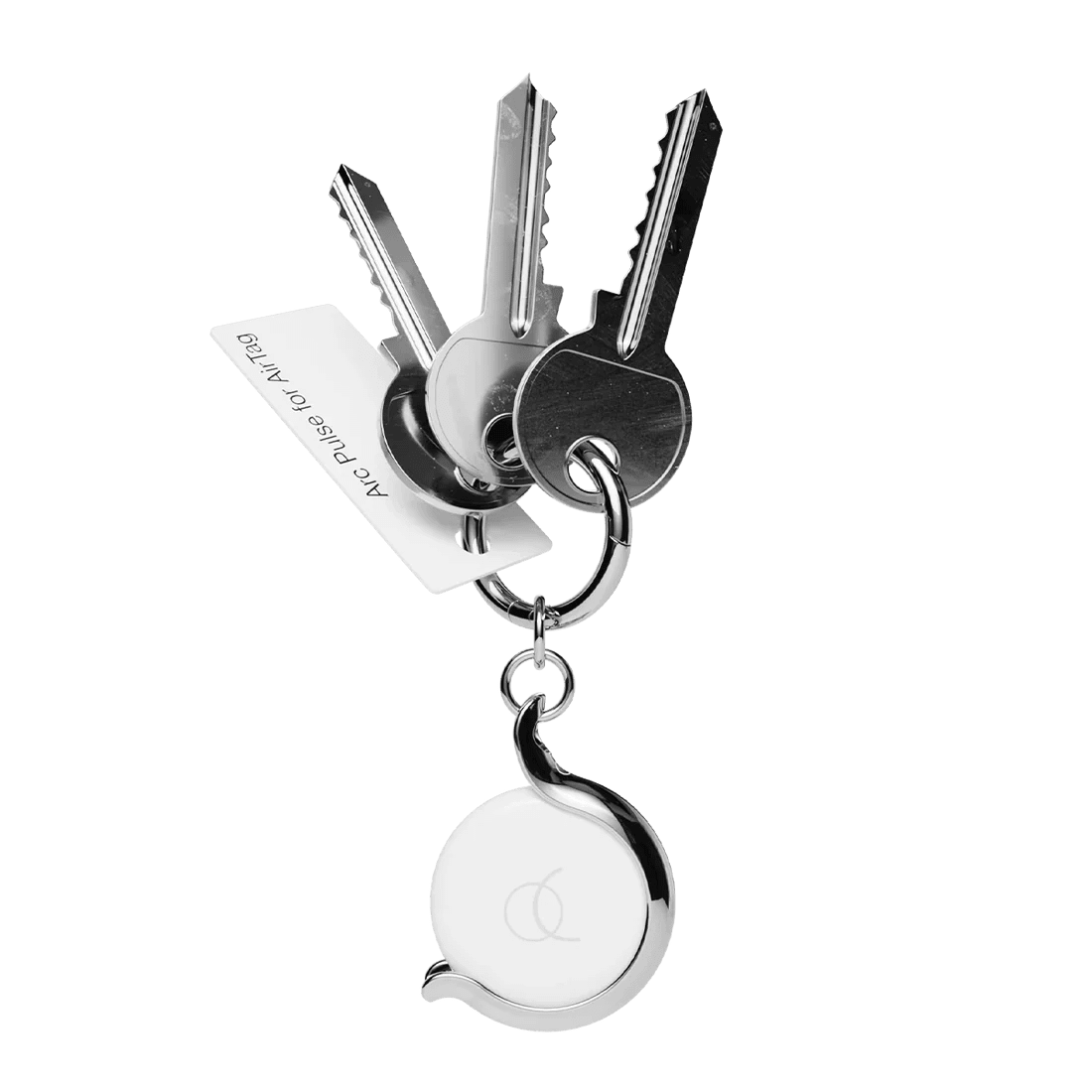 Arc Pulse for AirTag - Aluminum Silver - Ante ShopARC8721202612489AP-AL-PSL-APL-AIRTAG