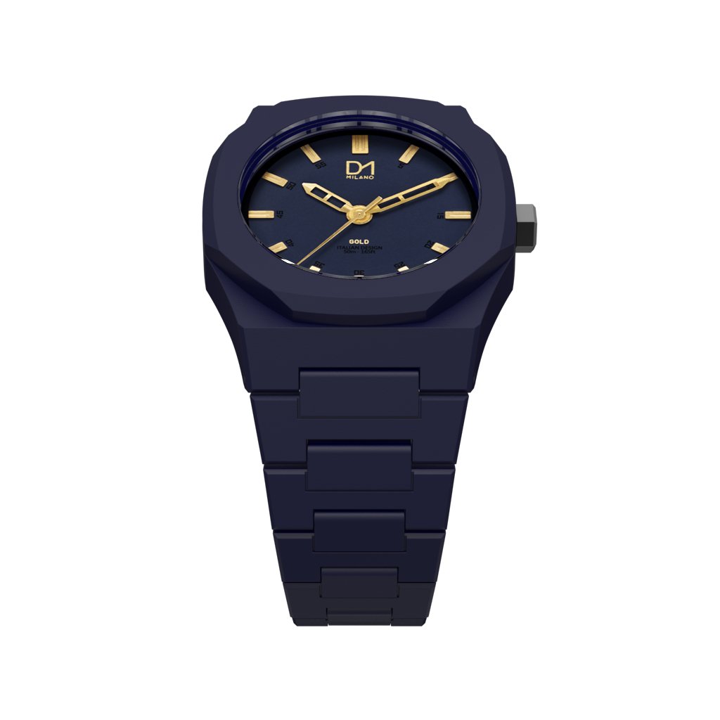 D1 Monochrome Gold 40mm Blue - Ante ShopD1 MilanoWatches00011646D1 - WA - MO04G - BLU