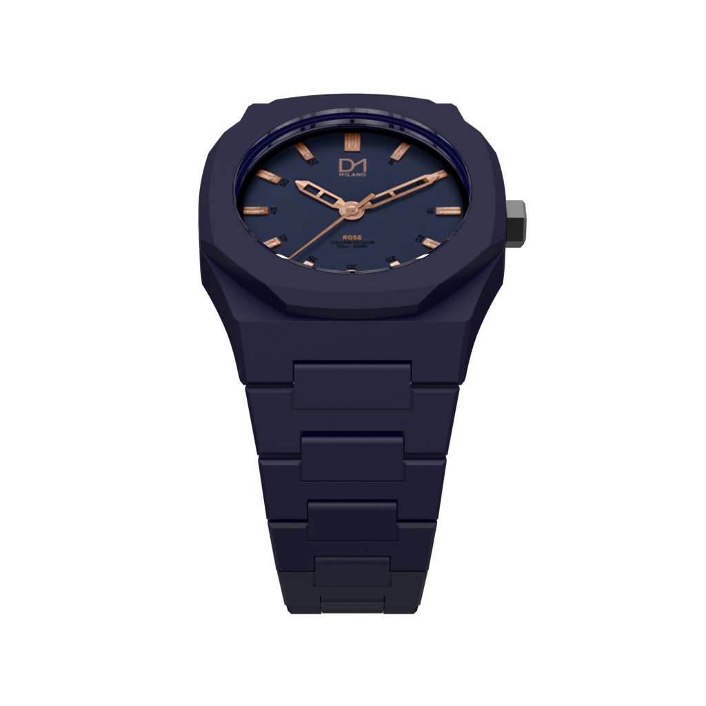 D1 Monochrome Rose 40mm Blue - Ante ShopD1 MilanoWatches00011642D1 - WA - MO04R - BLU