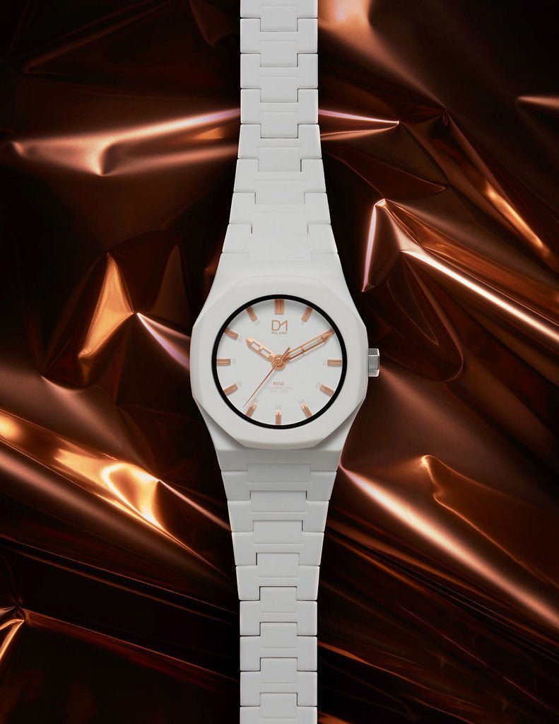 D1 Monochrome Rose 40mm White - Ante ShopD1 MilanoWatches00011641D1 - WA - MO03R - WHT