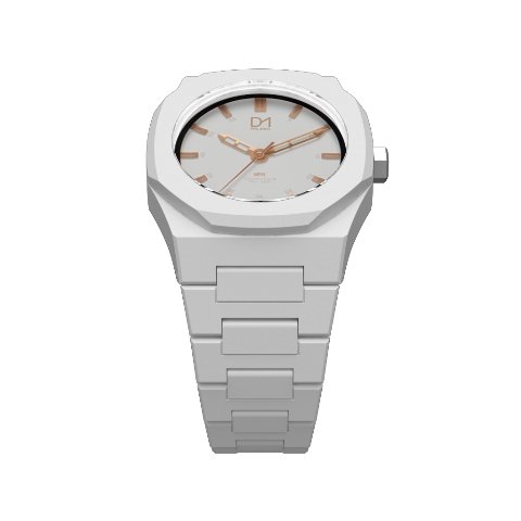 D1 Neon 36mm White Rose Gold - Ante ShopD1 MilanoWatches00011636D1 - WA - NE03L - RGO