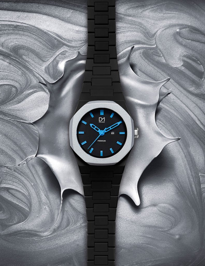 D1 Premium 40mm Black Blue - Ante ShopD1 MilanoWatches00011627D1 - WA - PR03 - BLU