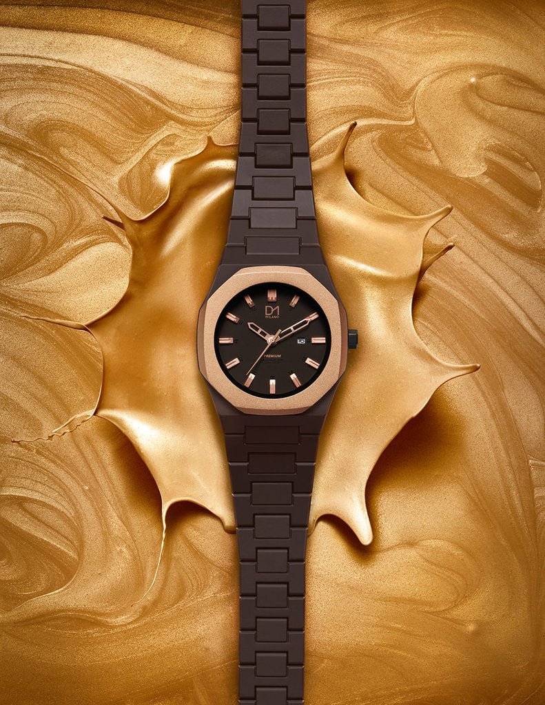 D1 Premium 40mm Chocolate Rose Gold - Ante ShopD1 MilanoWatches00011625D1 - WA - PR01 - RG