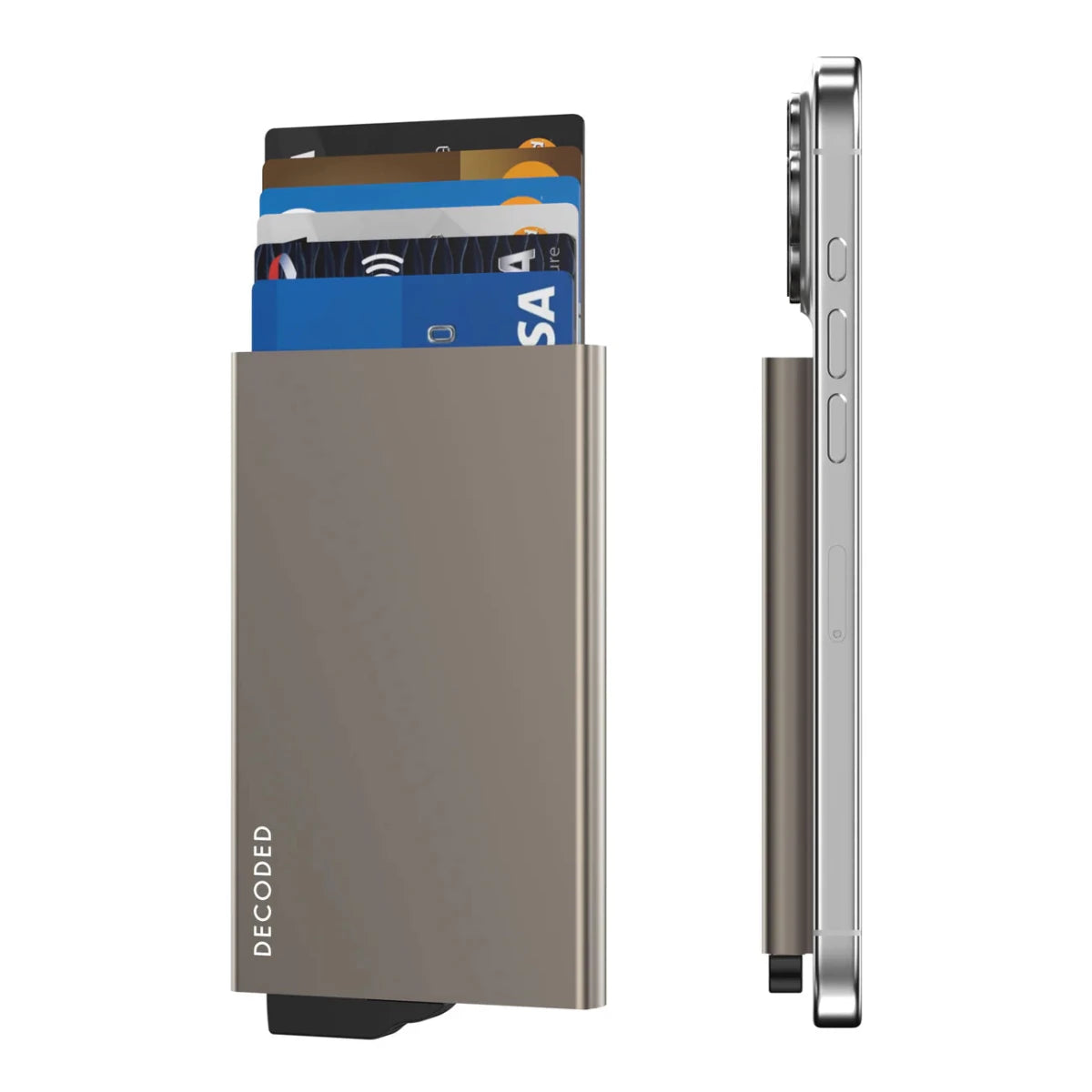 DECODED MagSafe Aluminum Cardholder - Ante ShopDecodedWallets & Money Clips