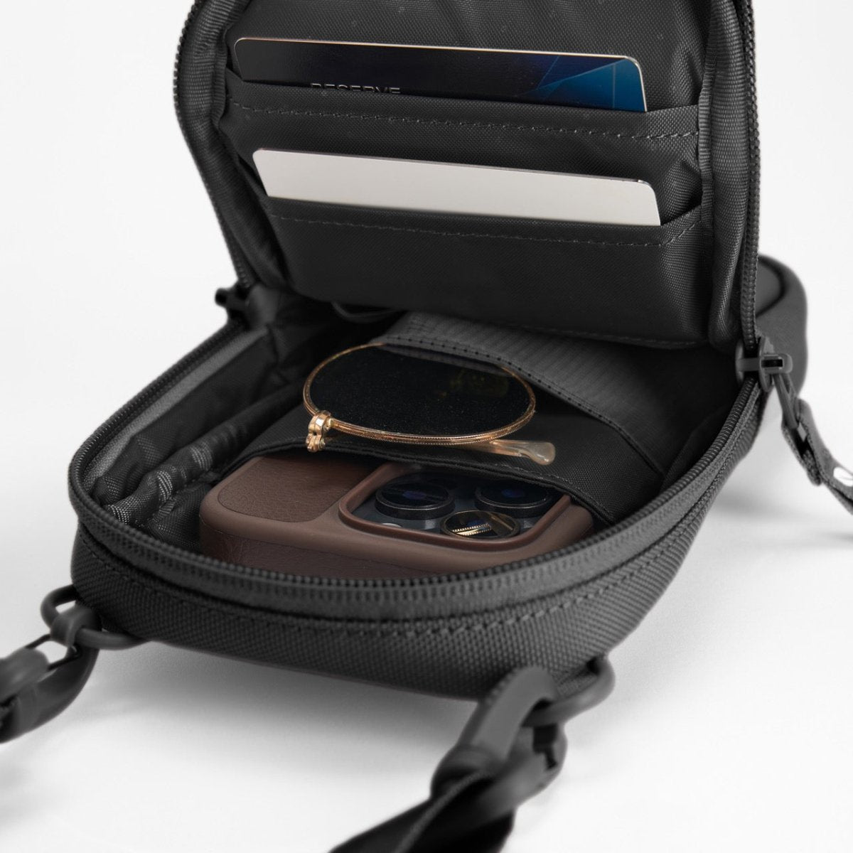 Incase A.R.C. Small Crossbody Bag With ReSpun 100% Recycled Polyester - Ante ShopIncaseBag650450269948INCO - 400721 - BLK