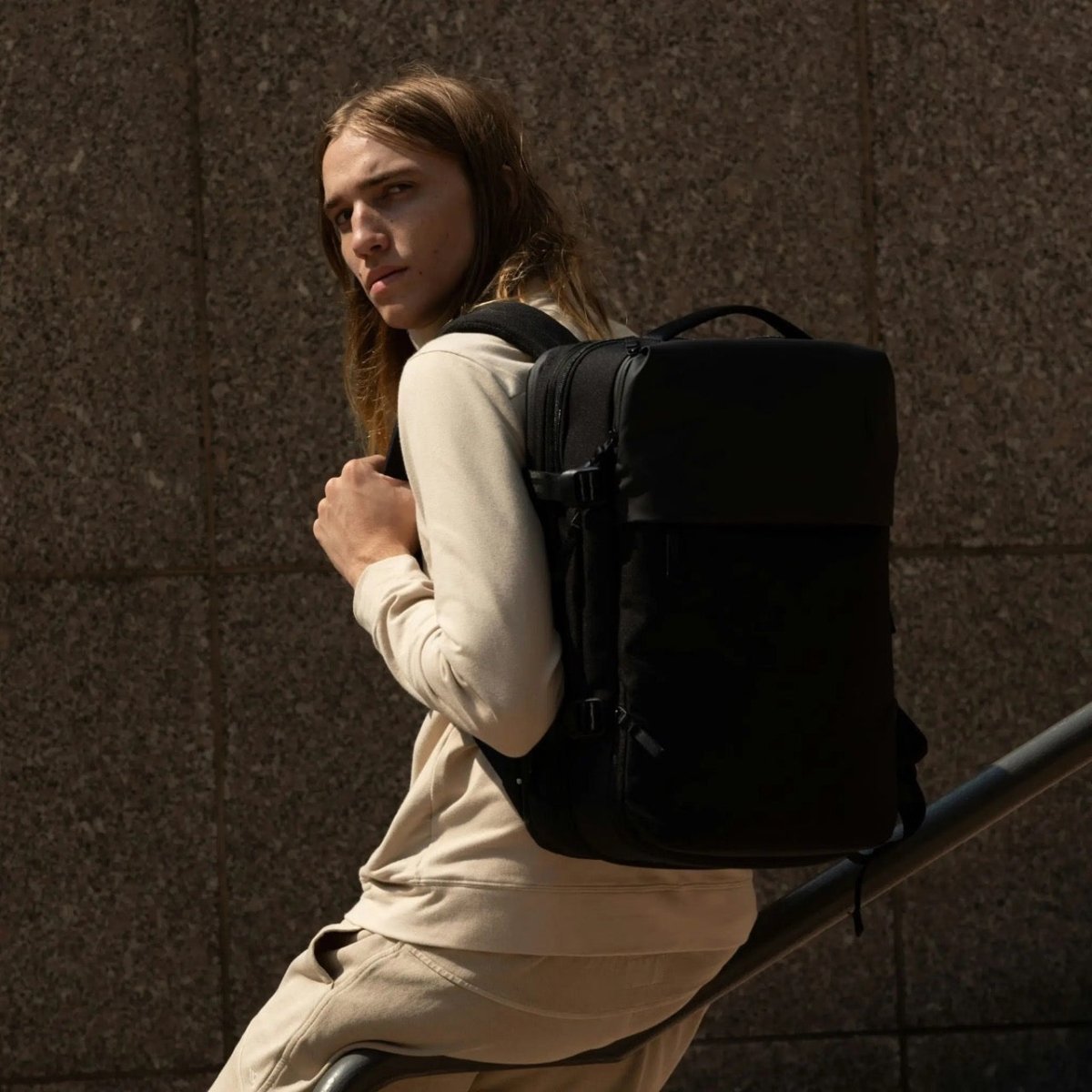arc travel backpack Incase A.R.C. Travel Pack With ReSpun 100% Recycled Polyester 38L