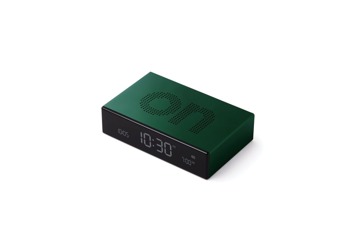 Lexon Flip Premium Alarm Clock - Ante ShopLexonAlarm Clocks810011118522LR152DG1