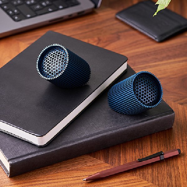 Lexon Ray Set Of Magnetic Bluetooth Speakers - Black