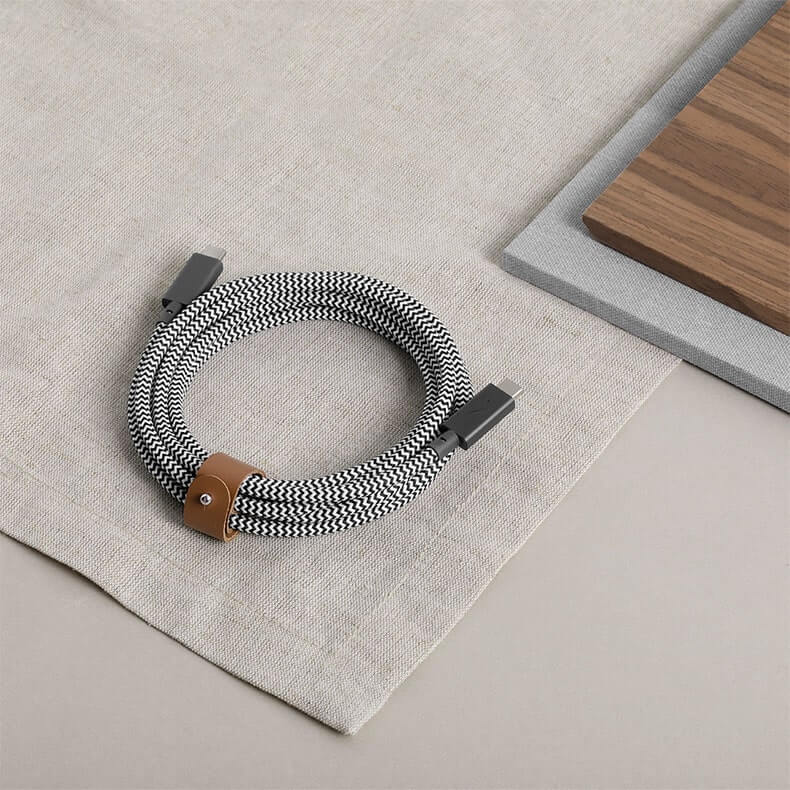 Native Union Belt Cable Pro - Type C to C 100W 2.4M - Ante ShopNative UnionCables846654036374BELT - C - ZEB - PRO - NP