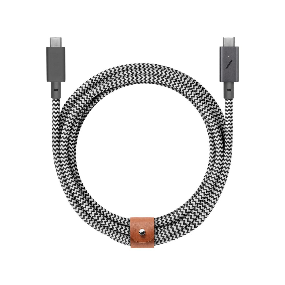 Native Union Belt Cable Pro - Type C to C 100W 2.4M - Ante ShopNative UnionCables846654036374BELT - C - ZEB - PRO - NP