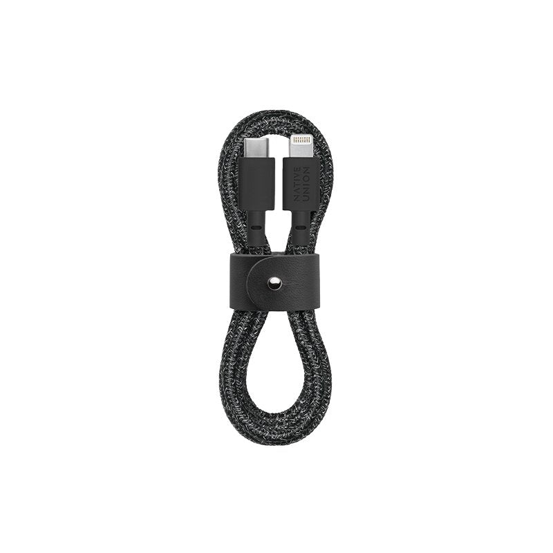 Native Union Belt Cable ( USB C to Lightning ) - Ante ShopNative UnionCables846654034783BELT - KV - CL - CS - BK - 2