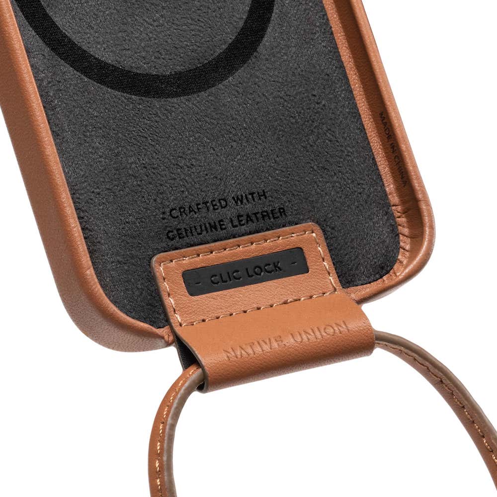 Native Union Carry Duo - Clic Classic MagSafe Compatible and Leather Sling Bundle - iPhone 13 - Ante Shopnative unionCasesCCLAS - BLK - NP21M BUNDLE