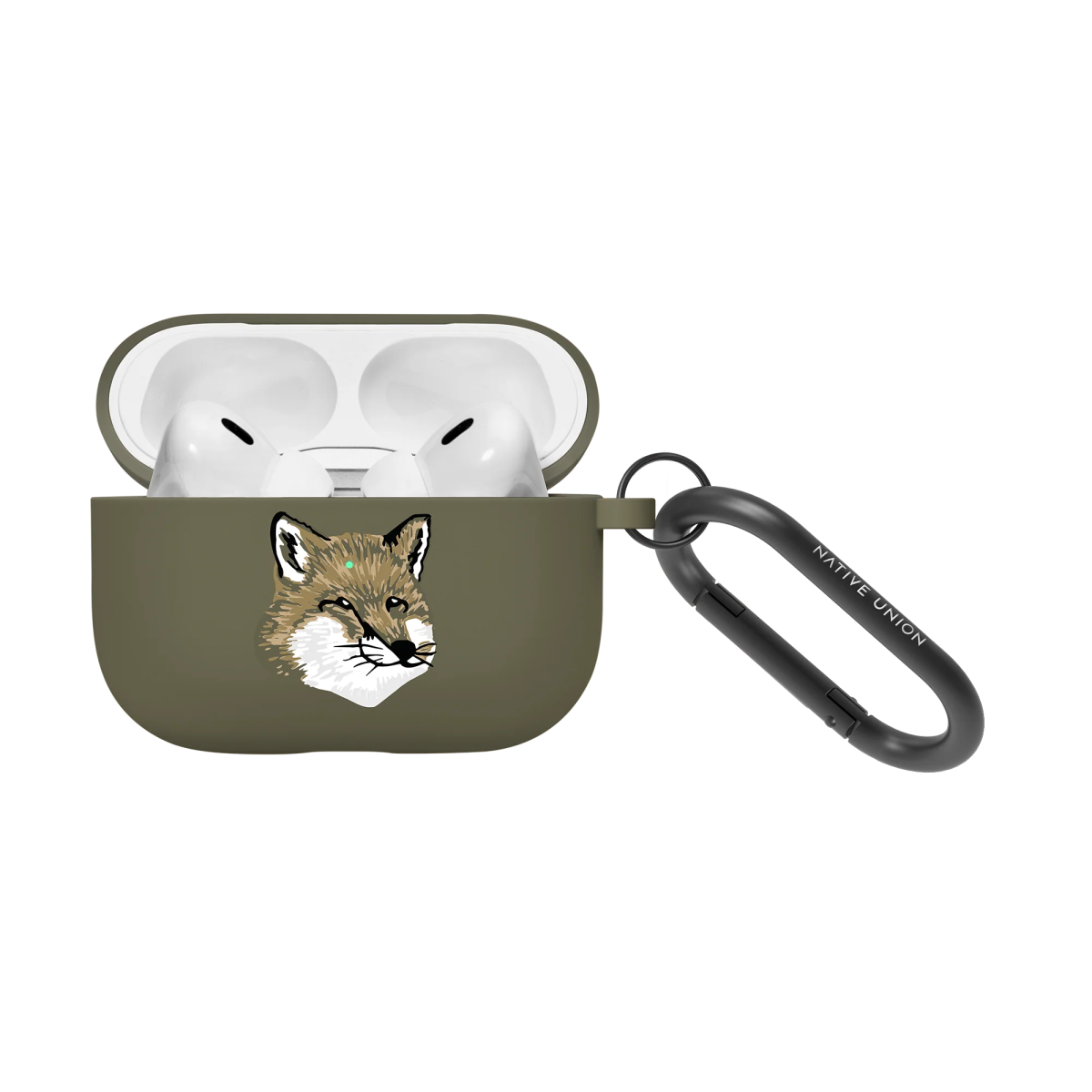 Native Union x Maison Kitsune Monochrome Fox Head Case for Airpods Pro (2nd Gen) - Ante ShopNATIVE UNIONAirpod Case846654070927APPRO - FX - KHAKI - V2