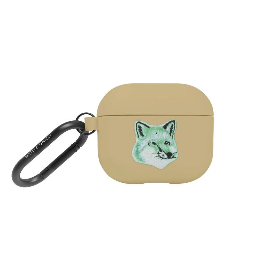 Native Union x Maison Kitsuné Monochrome Fox Head for AirPods 3rd Gen - Ante ShopNATIVE UNIONAirpod Case846654047868APCSE - MFX - BEIGE - V2