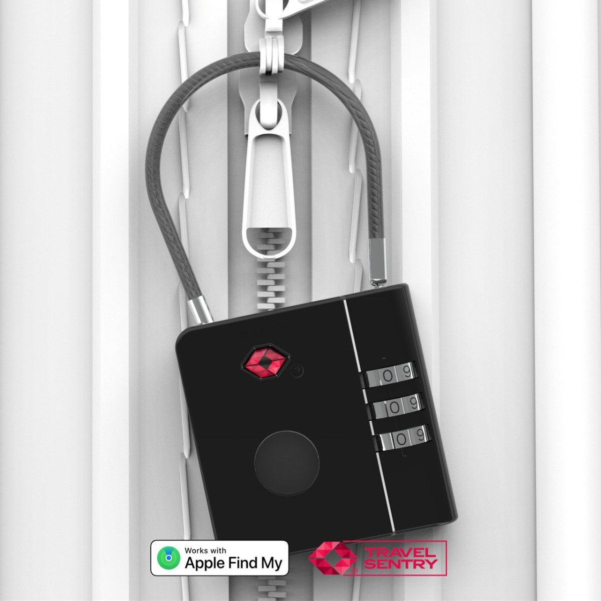 OneAdaptr AirLock - Smart Anti - Loss TSA Travel Lock - Ante ShopOneAdaptrTravel Chargers836528008378AL - 01BK