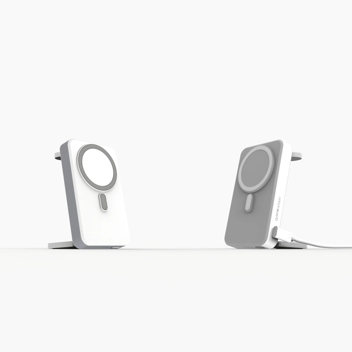 OneAdaptr OneGo 5 - In - 1 Magnetic Wireless Charging Stand with PowerBank (10,000mAH) - Ante ShopOneAdaptr836528008392OG - B10GY