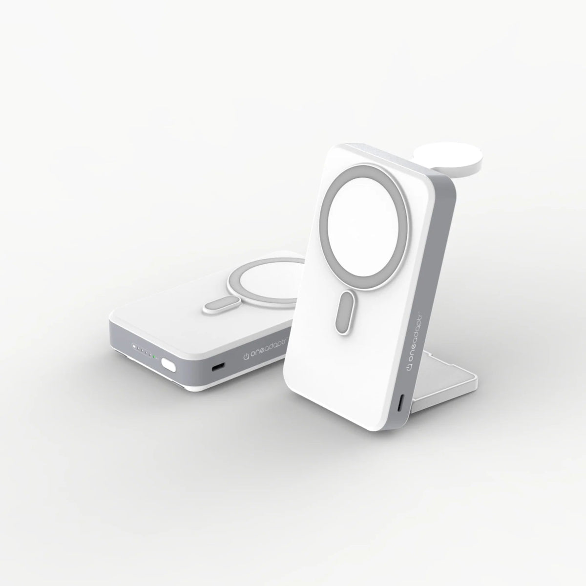 OneAdaptr OneGo 5 - In - 1 Magnetic Wireless Charging Stand with PowerBank (10,000mAH) - Ante ShopOneAdaptr836528008385OG - B10WH