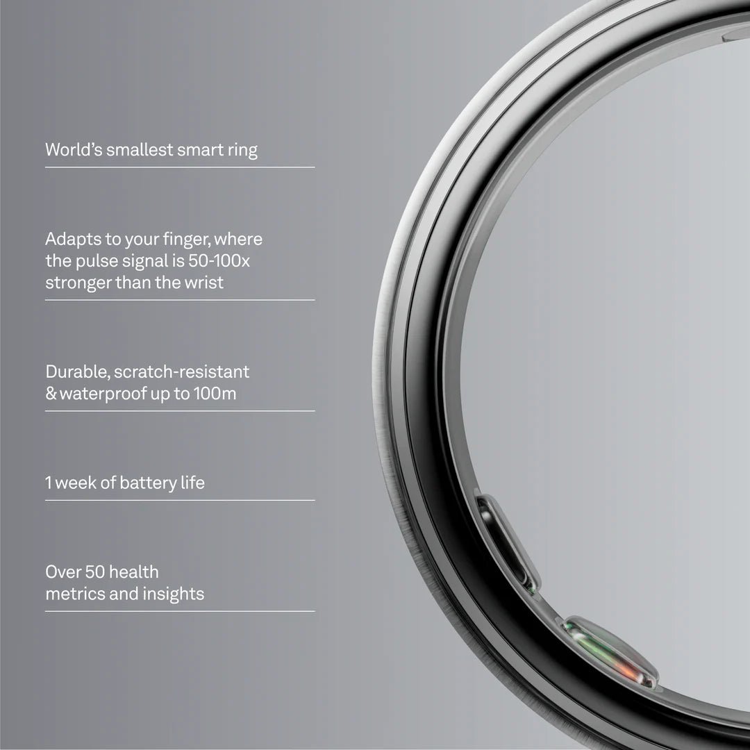 Oura Ring 5 Brushed Silver (PRE - ORDER) - Ante ShopOURASmart Ring6430060157194OR5-BSV-6-C
