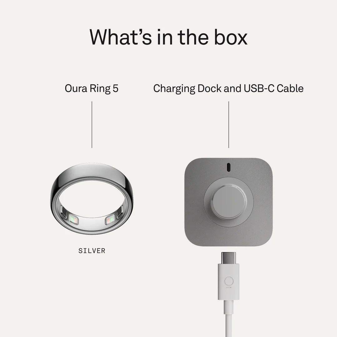 Oura Ring 5 Silver (PRE - ORDER) - Ante ShopOURASmart Ring6430060156951OR5-SV-6-C