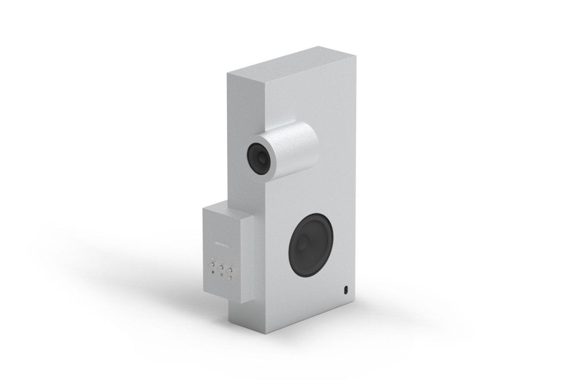 Transparent Brutalist Speaker - Ante ShopTransparentSpeakers