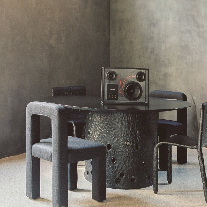 Transparent Speaker Red - Ante ShopTransparentSpeakers7350077880016TS - B - R