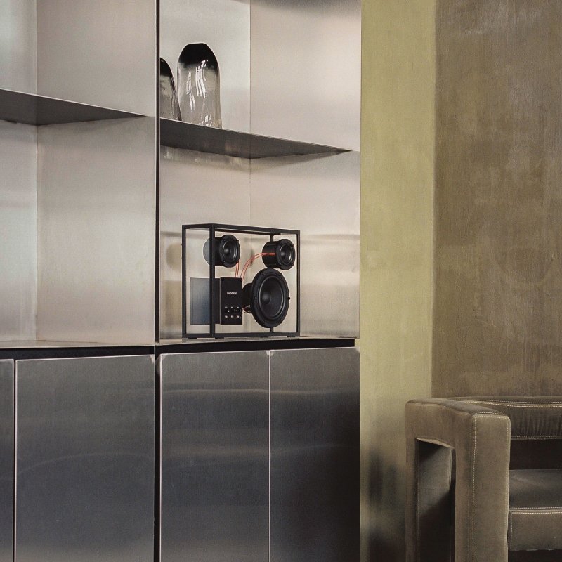 Transparent Speaker Red - Ante ShopTransparentSpeakers7350077880016TS - B - R