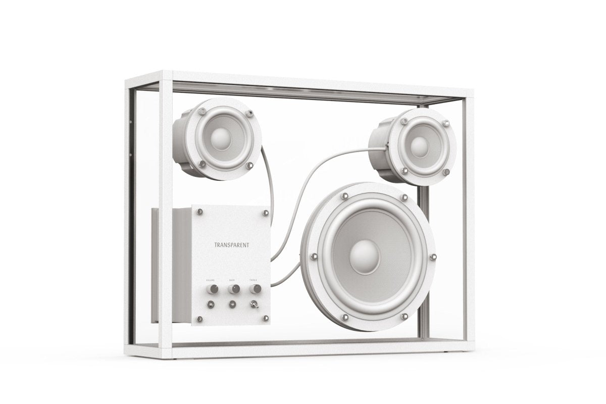 Transparent Speaker White - Ante ShopTransparentSpeakers7350077880160TS - W