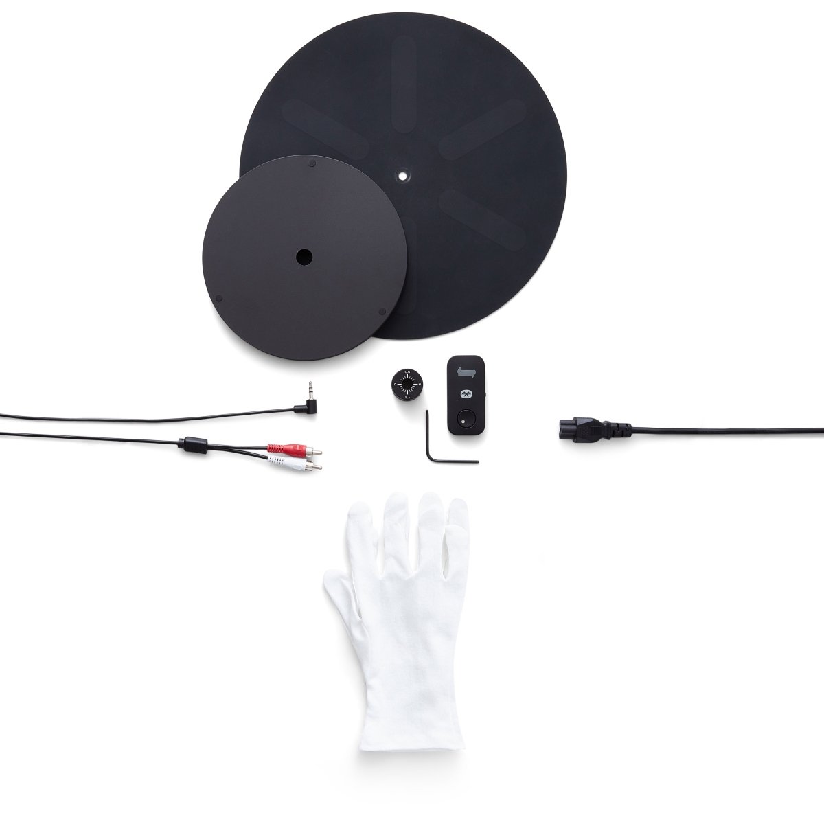 Transparent Turntable (Black) - Ante ShopTransparentSpeakers7350077880214TT - B