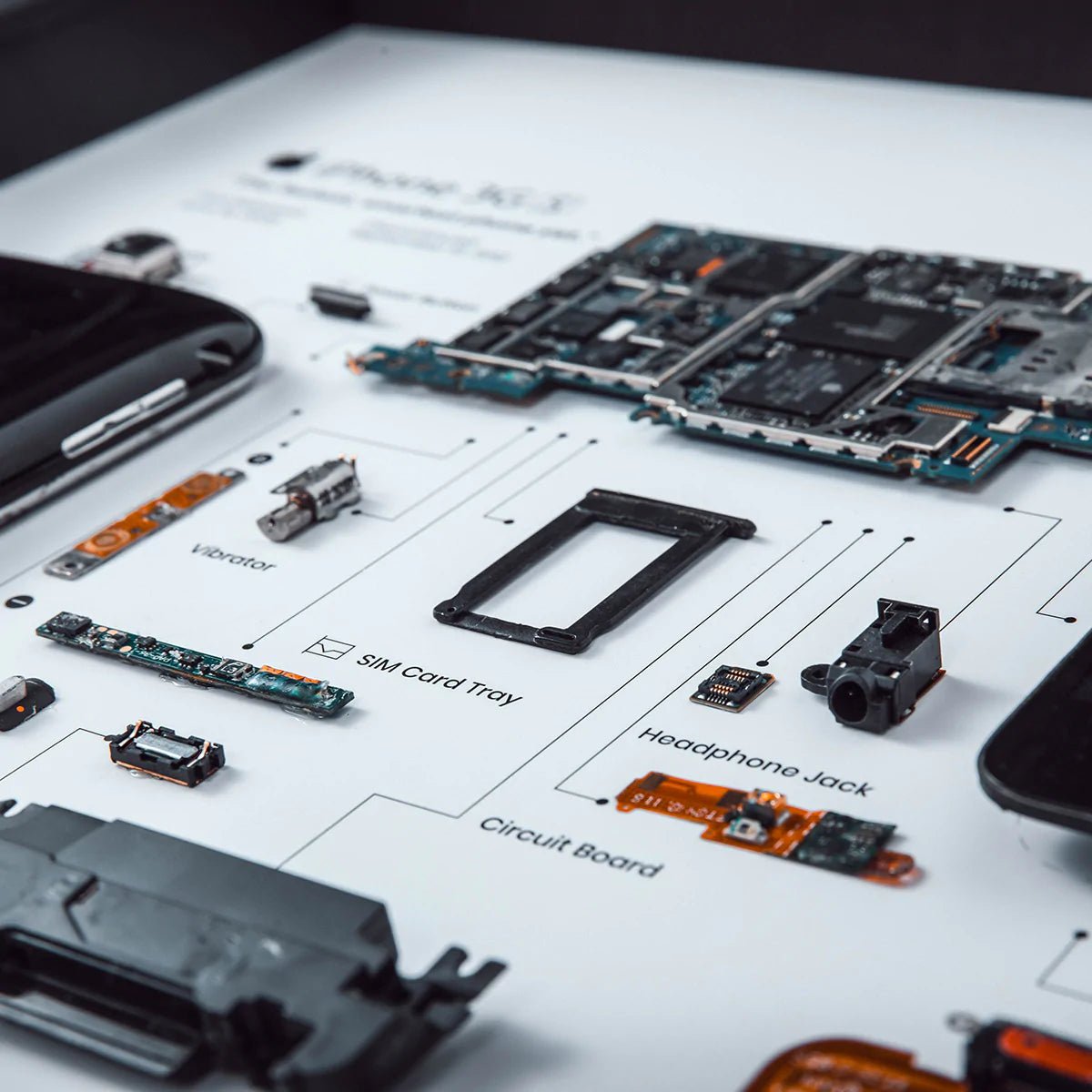 XreArt Deconstructed iPhone 3GS Framed Artwork - Ante ShopXREARTArts & Crafts0749666234045HKIP3GS