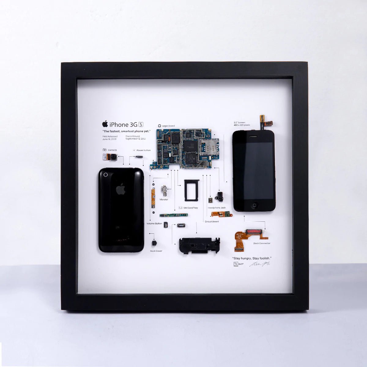 XreArt Deconstructed iPhone 3GS Framed Artwork