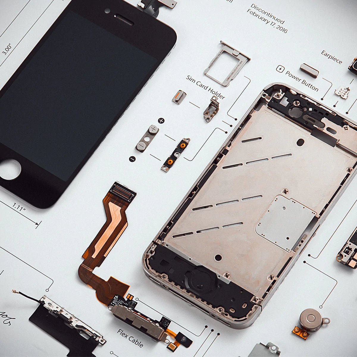 XreArt Deconstructed iPhone 4S Framed Artwork - Ante ShopXREARTArts & Crafts0749666234069HKIP04S