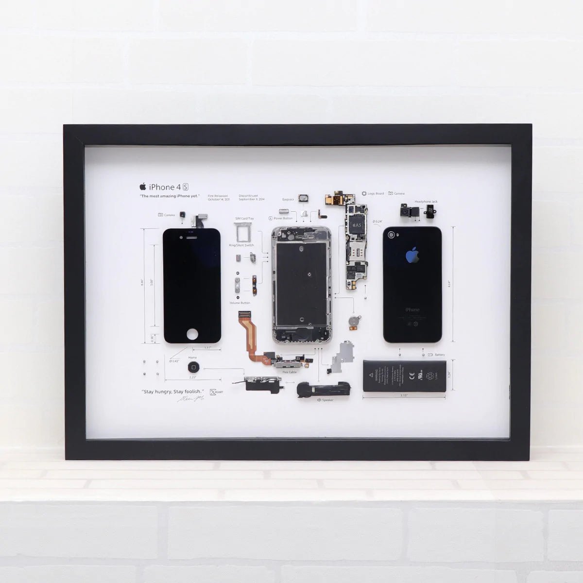 XreArt Deconstructed iPhone 4S Framed Artwork - Ante ShopXREARTArts & Crafts0749666234069HKIP04S