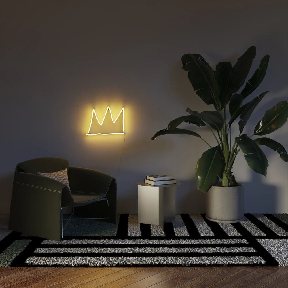 Yellowpop x Jean Michel Basquiat - The Crown LED Neon Sign - Ante ShopYellowpopLifestyle5060813393022YPJMB - CRO