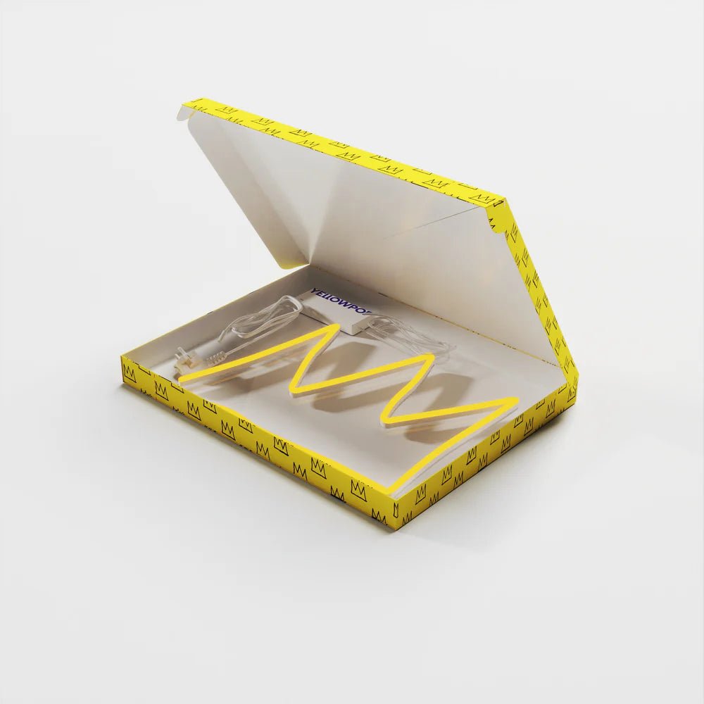 Yellowpop x Jean Michel Basquiat - The Crown LED Neon Sign - Ante ShopYellowpopLifestyle5060813393022YPJMB - CRO
