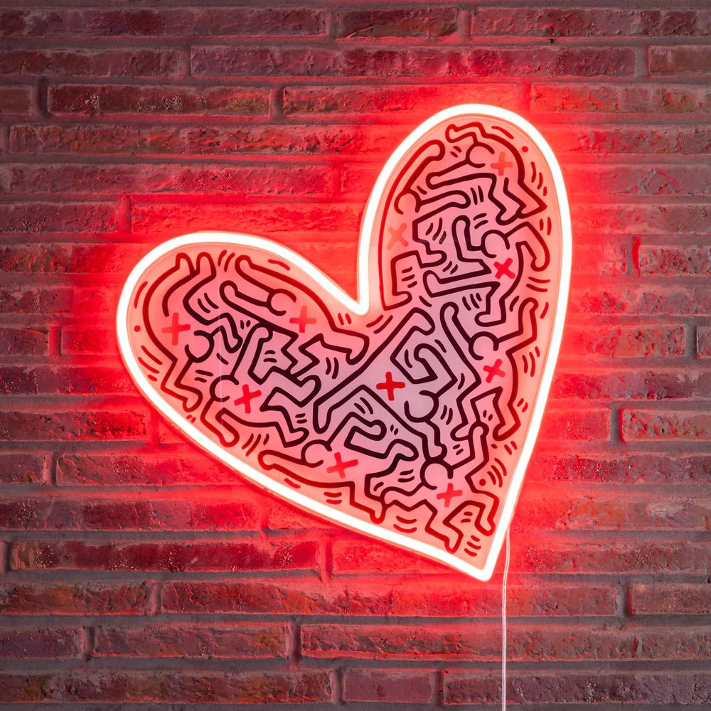 Yellowpop x Keith Haring - Dance Love LED Neon Sign - Ante ShopYellowpopLifestyle5060813390151YPKH - HEA