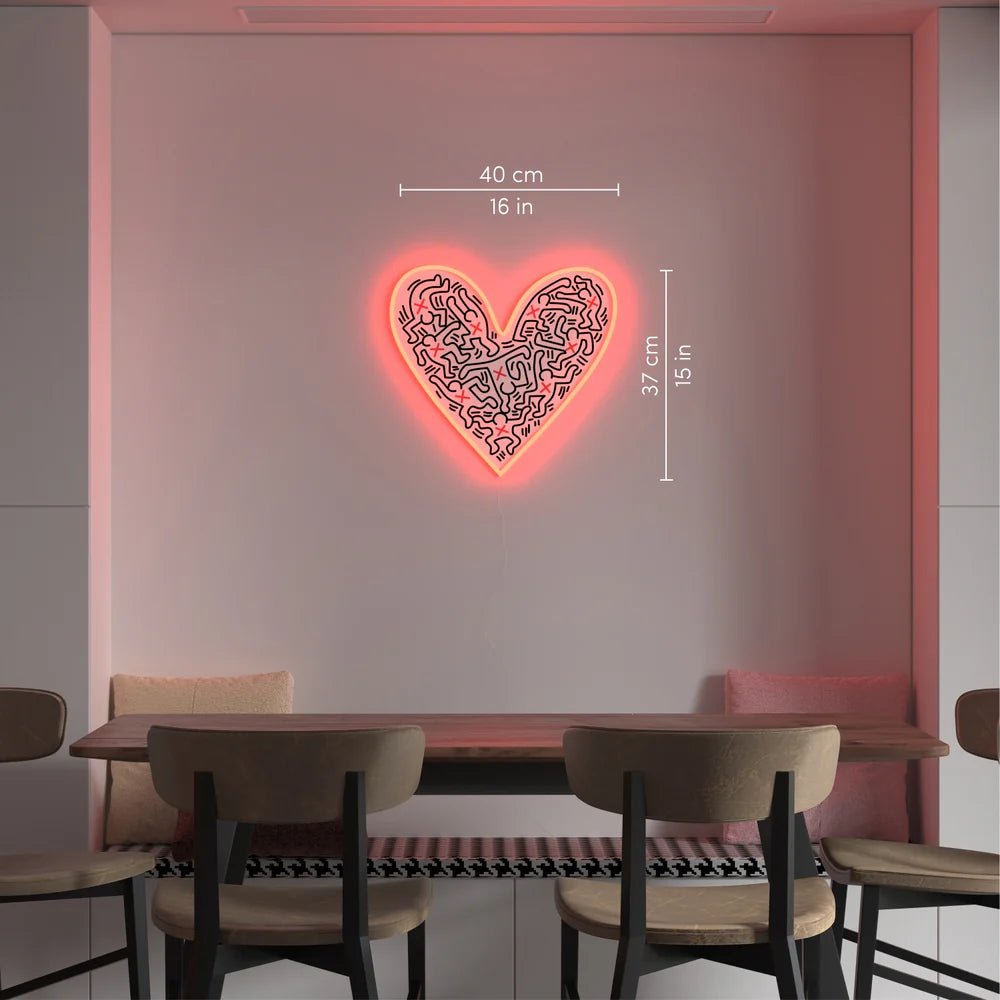 Yellowpop x Keith Haring - Dance Love LED Neon Sign - Ante ShopYellowpopLifestyle5060813390151YPKH - HEA