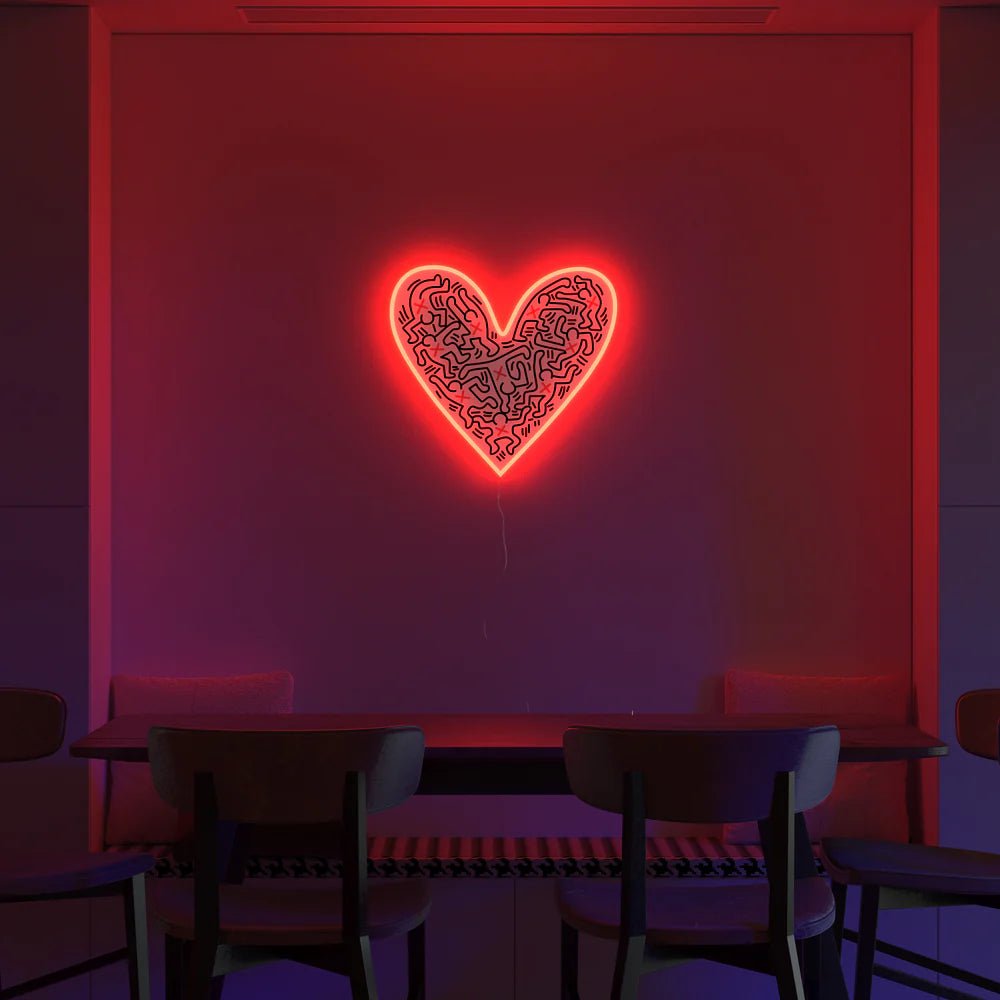 Yellowpop x Keith Haring - Dance Love LED Neon Sign - Ante ShopYellowpopLifestyle5060813390151YPKH - HEA