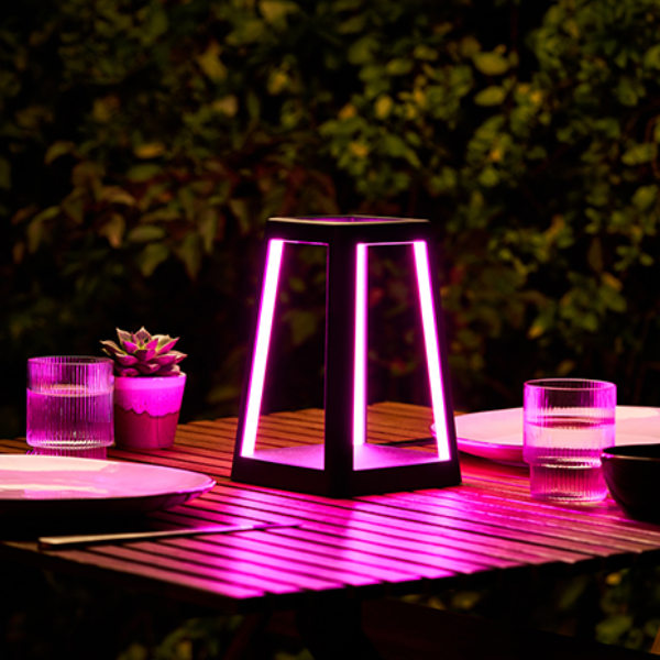 Lexon - Lantern Portable Lamp with Built-in Wireless Charger