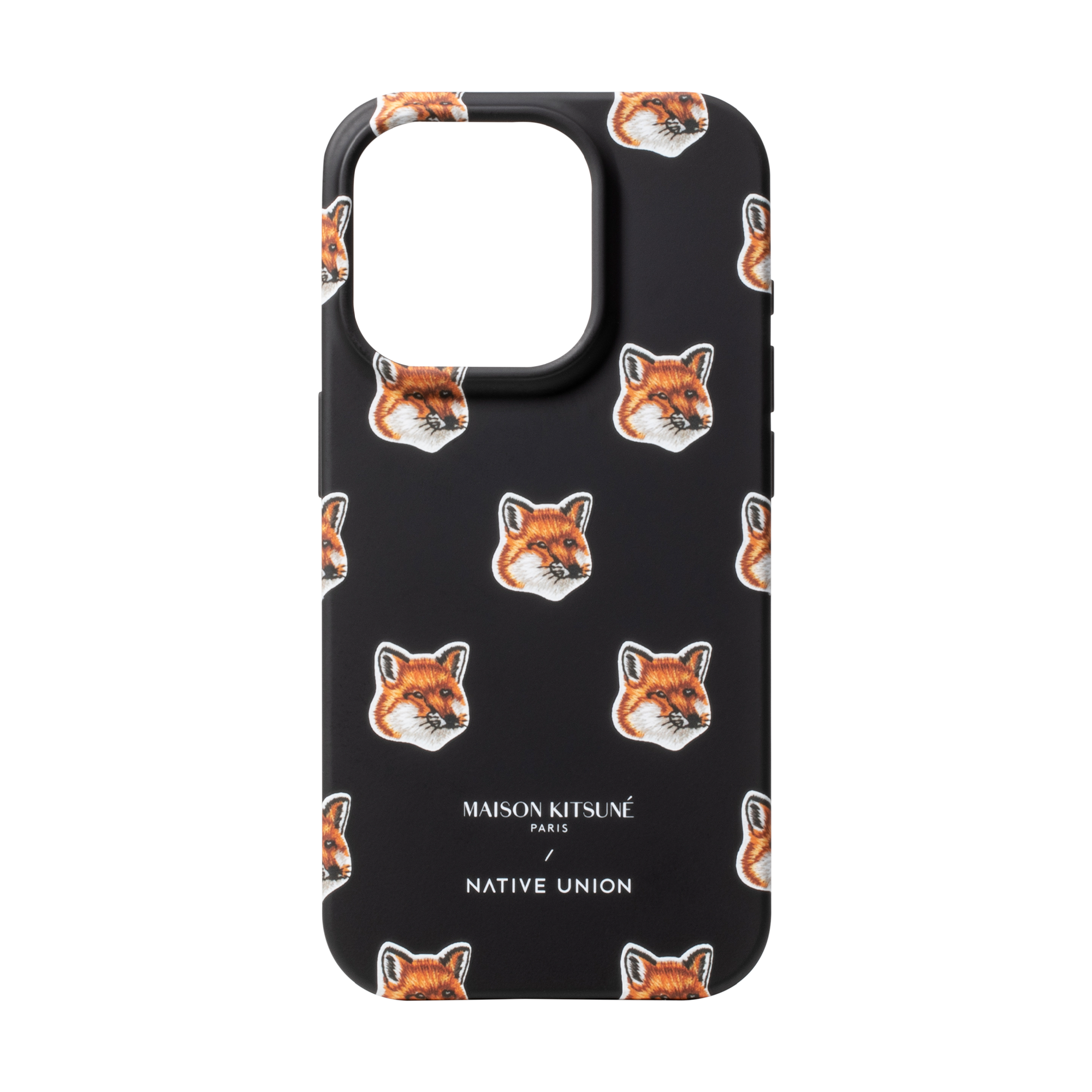 Native Union x Maison Kitsune All Over Fox Head Case for iPhone 15 Pro