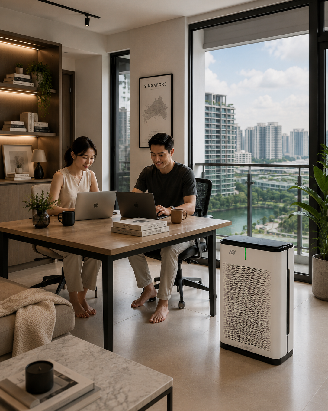 Aurabeat AG+ Pro Silver Ion Air Purifier