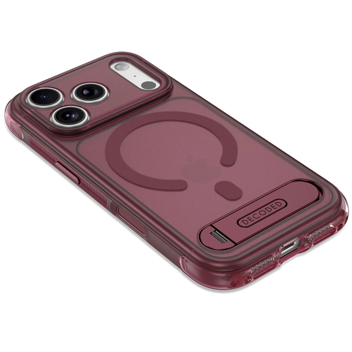 DECODED Hybrid Stand Case iPhone 18 Pro / 18 Pro Max and 17 Pro/ 17 Pro Max