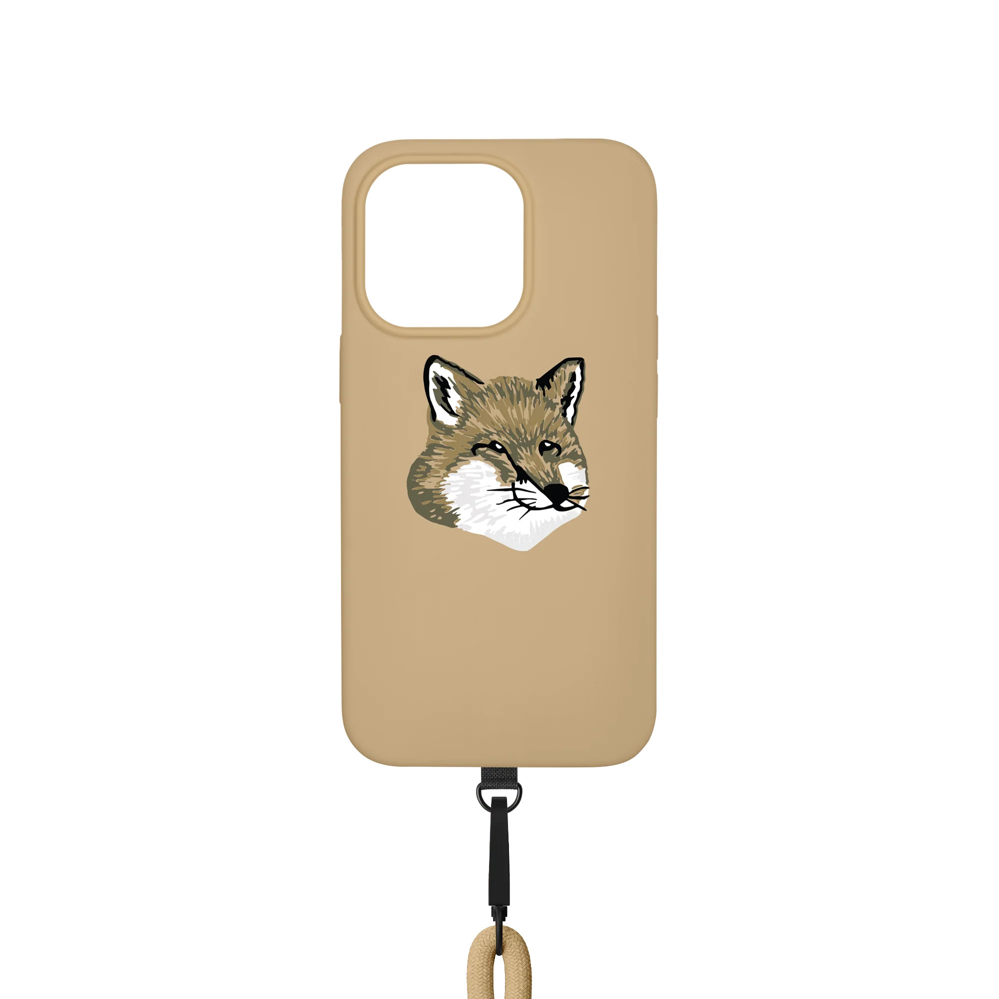 Native Union x Maison Kitsuné Monochrome Fox Head Sling Case for iPhone 14 Pro