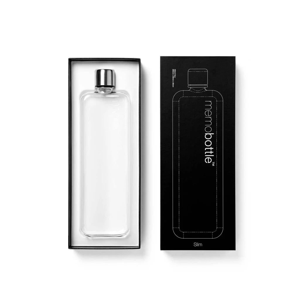 Memobottle SLIM Stainless Steel Memobottle
