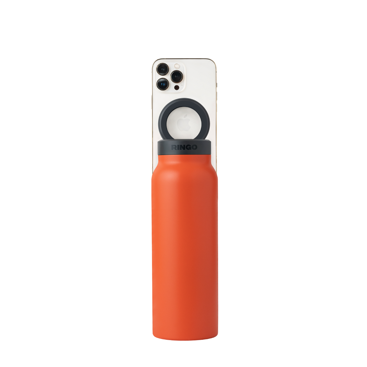 Ringo Water Bottle + Free Magnetic Booster Ring (Orange)